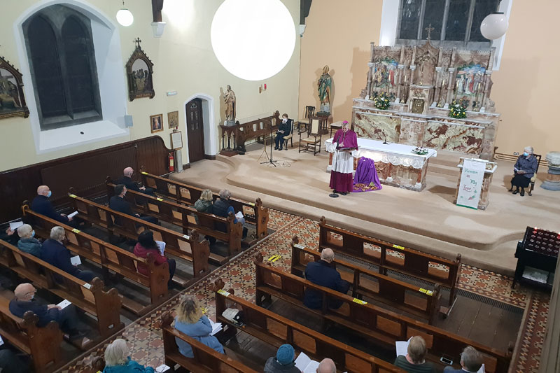 Presentation to Archbishop Dermot Farrell