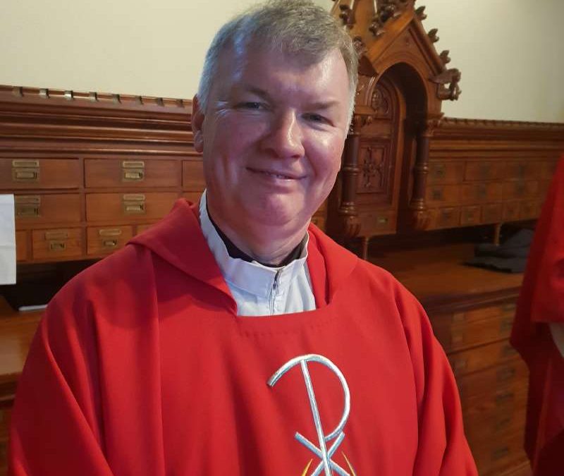 Bishop Elect Coll is welcomed by Irish Bishops